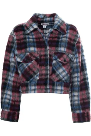 Guess Dames, Jassen, Veelkleurig, Maat: L Poliester