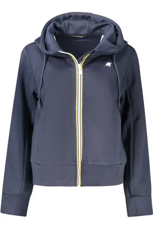 K-Way Dames, Sweatshirts & Hoodies, Blauw, Maat: XS Viscose