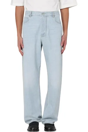 Bottega Veneta Heren, Jeans, Blauw, Maat: L Katoen