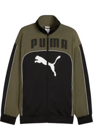 PUMA Heren, Sweatshirts & Hoodies, Zwart, Maat: M Poliester