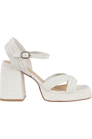 Castaner Dames, Schoenen, Wit, Maat: 38 EU Leer
