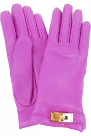 Hermès Dames, Pre-owned, Roze, Maat: ONE Size Leer