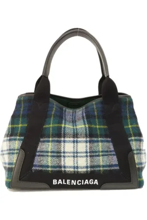 Balenciaga Dames, Pre-owned, Groen, Maat: ONE Size Wol