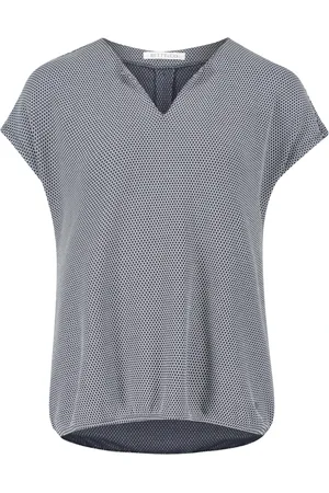 Betty & Co Dames, Blouses & Shirts, Blauw, Maat: M