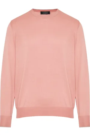 Gran Sasso Heren, Truien, Roze, Maat: 3XL Katoen
