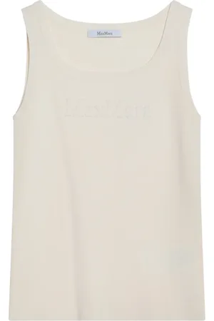 Max Mara Dames, Tops, Wit, Maat: M