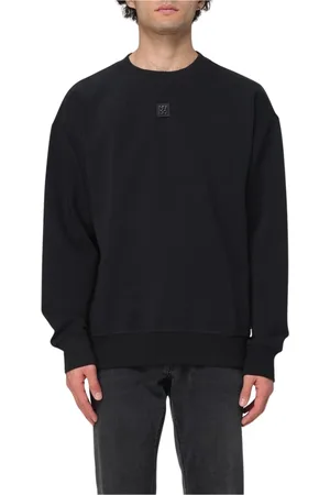 HUGO BOSS Heren, Sweatshirts & Hoodies, Zwart, Maat: L Katoen