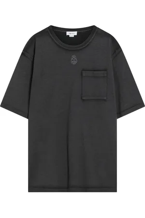 Alexander McQueen Heren, Tops, Zwart, Maat: S