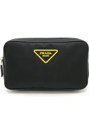 Prada Dames, Pre-owned, Zwart, Maat: ONE Size Nylon