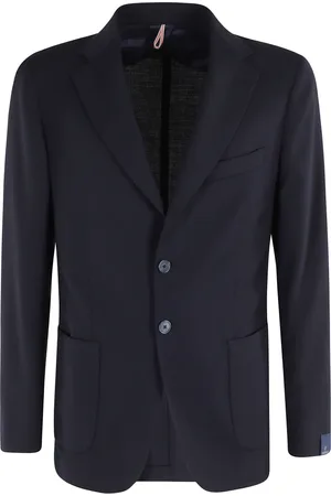 Biagio Santaniello Heren, Jassen, Blauw, Maat: 3XL