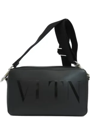 VALENTINO Dames, Pre-owned, Zwart, Maat: ONE Size Leer