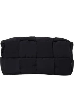 Bottega Veneta Heren, Tassen, Zwart, Maat: ONE Size Nylon