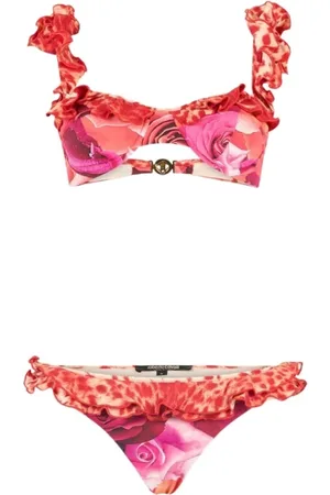 Roberto Cavalli Dames, Badkleding, Roze, Maat: M