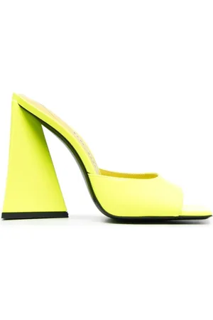 The Attico Dames, Schoenen, Geel, Maat: 37 EU Leer