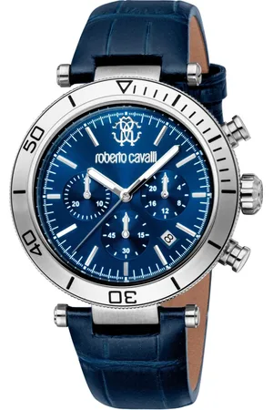 Roberto Cavalli Heren, Accessoires, Blauw, Maat: ONE Size