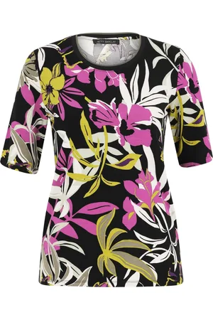 Betty Barclay Dames, Tops, Veelkleurig, Maat: XL Leer