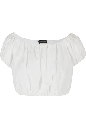 Andamane Dames, Blouses & Shirts, Wit, Maat: XS Katoen