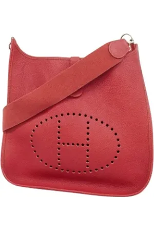 Hermès Dames, Pre-owned, Rood, Maat: ONE Size Leer