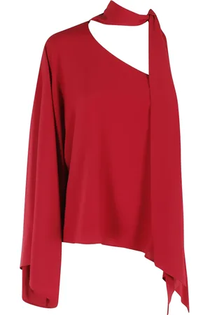 FEDERICA TOSI Dames, Blouses & Shirts, Rood, Maat: XS