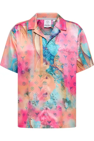 Carlo Colucci Heren, Overhemden, Roze, Maat: 2XL