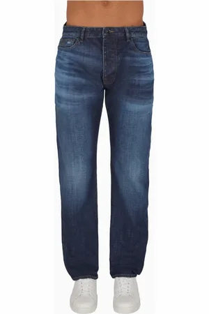 Armani Exchange Heren, Jeans, Blauw, Maat: W36 L32