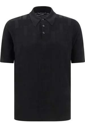 Dolce & Gabbana Heren, Tops, Zwart, Maat: S Zijde