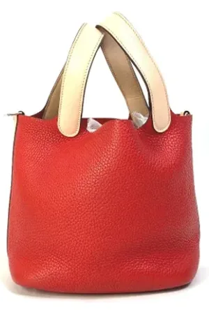 Hermès Dames, Pre-owned, Roze, Maat: ONE Size Leer