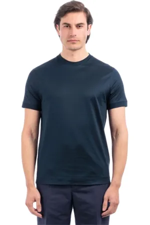 Daniele Fiesoli Heren, Tops, Blauw, Maat: 3XL Katoen