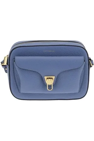 Coccinelle Dames, Tassen, Blauw, Maat: ONE Size Leer