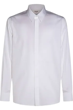 Céline Heren, Overhemden, Wit, Maat: 2XL Katoen