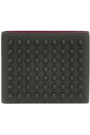 Christian Louboutin Heren, Accessoires, Grijs, Maat: ONE Size Leer