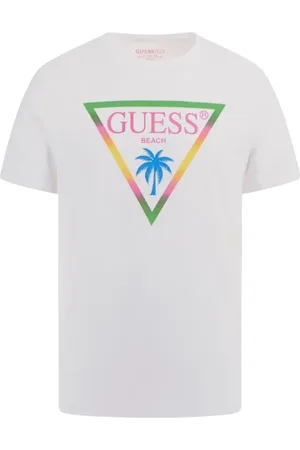Guess Heren, Tops, Wit, Maat: M Katoen
