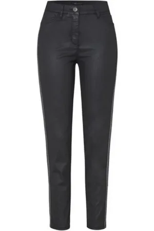 Toni Dames, Broeken, Zwart, Maat: XS