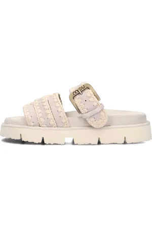 Mou Dames, Schoenen, Grijs, Maat: 39 EU Leer