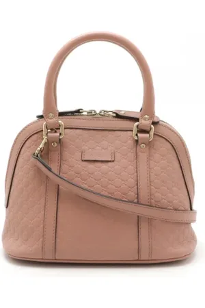 Gucci Dames, Pre-owned, Roze, Maat: ONE Size Leer