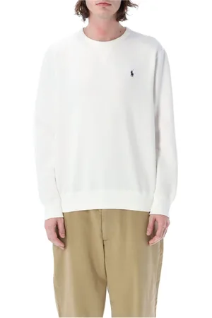 Ralph Lauren Heren, Sweatshirts & Hoodies, Wit, Maat: XL Katoen