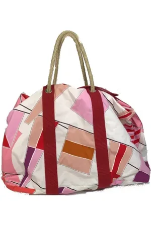 Hermès Dames, Pre-owned, Veelkleurig, Maat: ONE Size Katoen