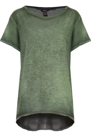 AVANT TOI Dames, Tops, Groen, Maat: S Katoen