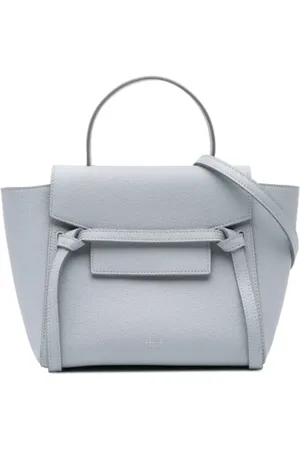 Céline Dames, Pre-owned, Grijs, Maat: ONE Size Leer