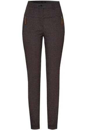 Toni Dames, Broeken, Zwart, Maat: 3XS