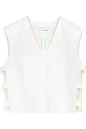 Comme des Garçons Heren, Tops, Wit, Maat: S Katoen