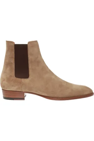 Saint Laurent Heren, Schoenen, Bruin, Maat: 41 EU Suède