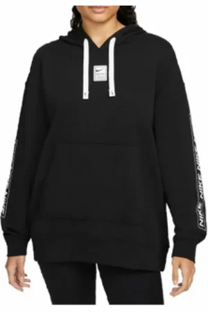 Nike Dames, Sweatshirts & Hoodies, Zwart, Maat: S