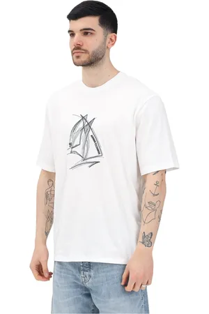 Armani Exchange Heren, Tops, Wit, Maat: 2XL Katoen