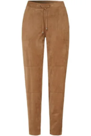 Toni Dames, Broeken, Bruin, Maat: 3XS