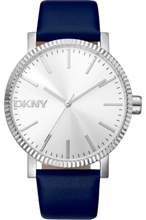 DKNY Dames, Accessoires, Blauw, Maat: ONE Size Leer