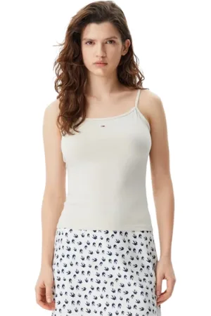 Tommy Hilfiger Dames, Tops, Wit, Maat: S Katoen