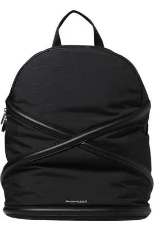 Alexander McQueen Heren, Tassen, Zwart, Maat: ONE Size Nylon