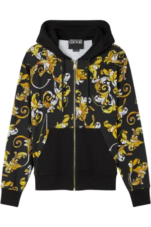 VERSACE Heren, Sweatshirts & Hoodies, Veelkleurig, Maat: M Katoen