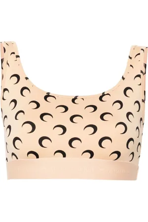 Marine Serre Dames, Tops, , Maat: S Polyamide